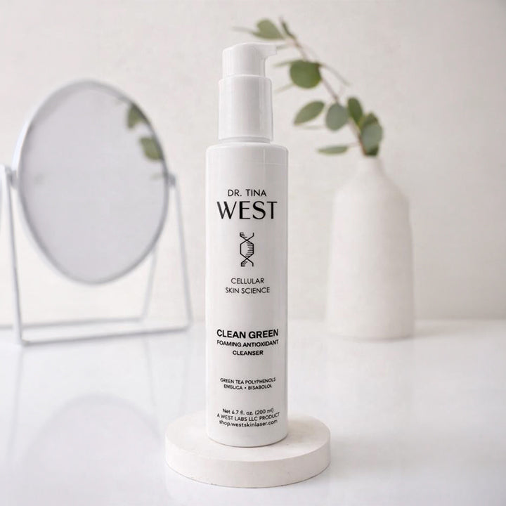 Clean Green Foaming Antioxidant Cleanser